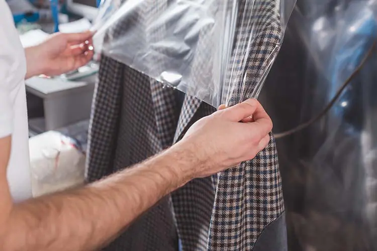 covering dry cleaning
